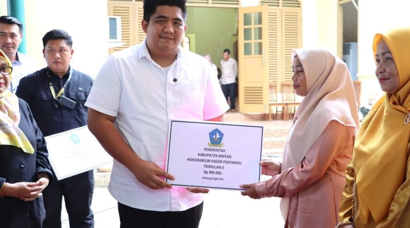 Kunjungan Kerja Bupati Bintan, Roby : Pembangunan Tambelan 2025 Hampir Rp3 Miliar