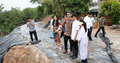 Walikota Amsakar-Li Claudia Tinjau Kawasan Hotel Vista, Ini Yang Ditakutkan Saat Tinjau Lokasi