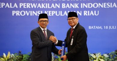 Rony Widijarto Resmi Jabat Kepala BI Kepri, Gubernur Ansar Tegaskan Peran Strategis Bank Indonesia di Daerah