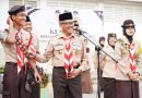 Ketua Kwarcab Gerakan Pramuka Batam Sampaikan Ucapan Milad ke-57 untuk Walikota Batam Amsakar