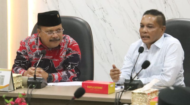Wakil Ketua II DPRD Terima Kunjungan Kerja Bamus DPRK Aceh Utara