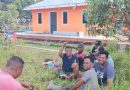 Warga Kampung Wak Lolang Gelar Gotong Royong Bersihkan Surau
