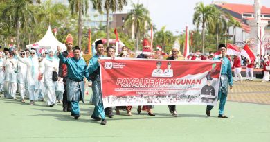 Seru, Diskominfo Batam Ikut Pawai Pembangunan 2025