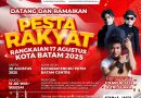 Mau Umroh Gratis dan Dapat Motor Gratis dan Hadiah Lainnya, Ayo Hadiri Pesta Rakyat Batam