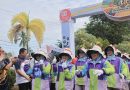 Tangguh dan Hebat, PKK Bintan Ambil Bagian Dalam Gerak Jalan Tri Lomba Juang