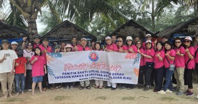 Rasa Syukur, Keseruan Family Gathering Panitia Baksos Donor Darah Yayasan Hakka Kepri