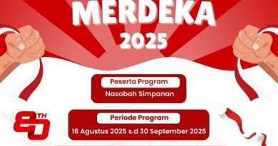 BRI Gelar Program Gebyar Merdeka 2025: Nasabah Dapat Bonus Paket Sembako