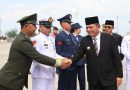 TNI Prima, TNI Rakyat, Indonesia Maju Gubernur Ansar Hadiri Upacara HUT ke-80 TNI
