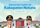 Selamat Hari Jadi ke-26 Kabupaten Natuna!