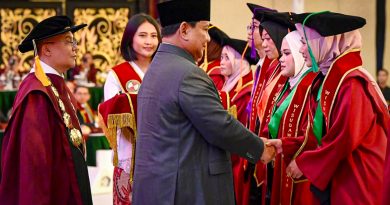 Sidang Senat Terbuka, Presiden Prabowo Ajak Generasi Muda Pilih Jalan Kebenaran dan Kejujuran