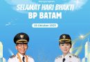 Selamat Hari Bakti ke-54 untuk seluruh keluarga besar BP Batam. Semoga BP Batam terus berkontribusi untuk investasi dan pembangunan Batam
