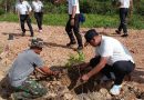 Hijaukan Dompak, Letjen Kunto Arief Wibowo Ajak Prajurit Tanam Pohon Buah