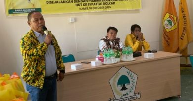 HUT ke 61 Tahun, Golkar Tanjungpinang Laksanakan Bakti Sosial dan Berbagi Sembako