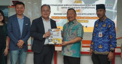 Bobby Jayanto Menghadiri MoU BP Tanjungpinang dengan Huanguo Construction and Development Co. Ltd.