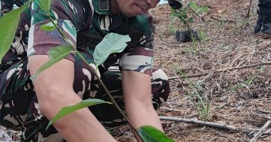 Hijaukan Dompak, Kodim 0315/Tanjungpinang Tanam Pohon untuk Napas Baru Kota