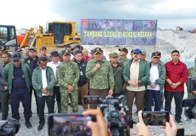 Satgas PKH Bongkar Tambang Timah Ilegal, Panglima TNI Turun ke Lokasi