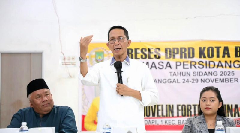 Ajak Warga Aktif Sampaikan Aspirasi saat Reses DPRD, Amsakar: Pembangunan Harus Lahir dari Suara Masyarakat Ajak Warga Aktif Sampaikan Aspirasi saat Reses DPRD, Amsakar: Pembangunan Harus Lahir dari Suara Masyarakat