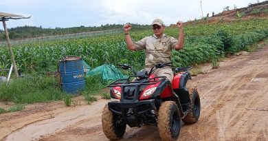 Pangkogabwilhan I Letjen TNI Kunto Arief Wibowo Tinjau Lokasi Argo Wisata Dompak, Gerimis Tak Halangi Semangat Kembangkan Kawasan Hijau