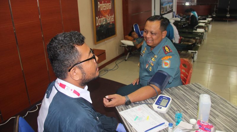 Wujud Kepedulian di HUT ke-80 Korps Marinir, Yonmarhanlan IV Batam Gelar Donor Darah Wujud Kepedulian di HUT ke-80 Korps Marinir, Yonmarhanlan IV Batam Gelar Donor Darah
