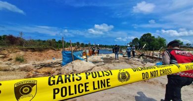 Kubangan Tambang Pasir Ilegal Bermunculan di Bintan, Razia Polisi Ungkap Kerusakan Menganga