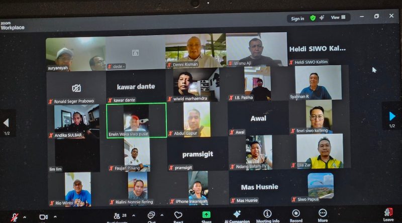 Rakornas SIWO 2025: Ketika Para Penggerak Olahraga Wartawan Menata Ulang Masa Depan Porwanas