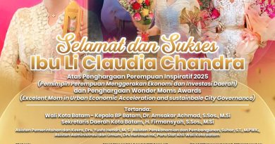 Selamat dan Sukses Ibu Li Claudia Chandra atas Penghargaan Perempuan Inspiratif 2025 dan Wonder Moms Awards