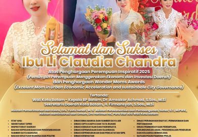 Selamat dan Sukses Ibu Li Claudia Chandra atas Penghargaan Perempuan Inspiratif 2025 dan Wonder Moms Awards