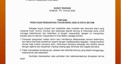 Tahun Baru Tanpa Kembang Api, Amsakar Ajak Warga Berempati dan Menggalang Dana untuk Sumatra