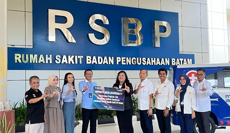 RSBP Batam Terima Bantuan CSR Mobil Ambulans dari Bank Mandiri, Sinergi Perkuat Layanan Kesehatan
