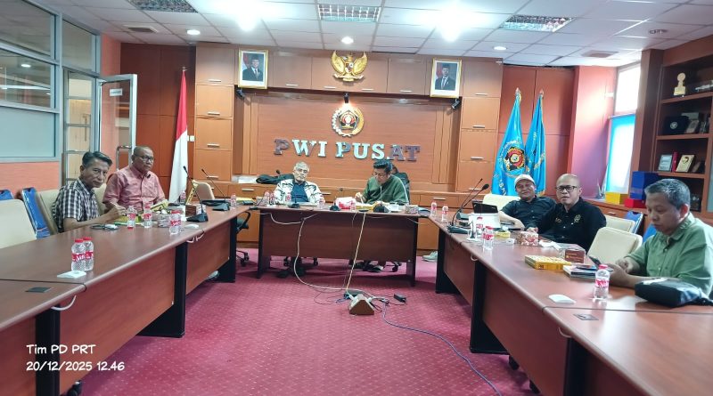 PWI Pusat Finalisasi Draf AD/ART, KEJ, dan KPW: Siap Disahkan di Konkernas 2026