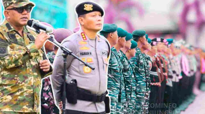 291 Personel Gabungan Siaga Amankan Nataru di Tanjungpinang