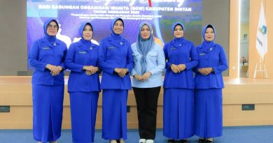 Wabup Bintan, Deby Maryanti Ajak Berbagai Organisasi Wanita Aktif dan Memberikan Manfaat Bagi Masyarakat