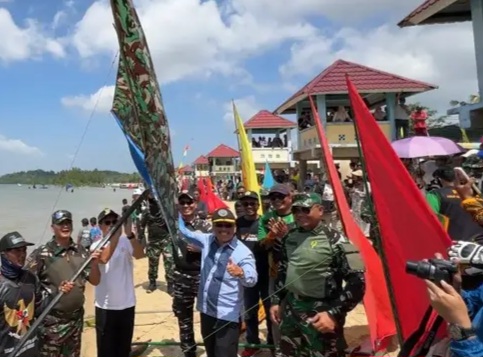 Letjen TNI Kunto Arief Wibowo Kibarkan Jong Nusantara dari Karimun