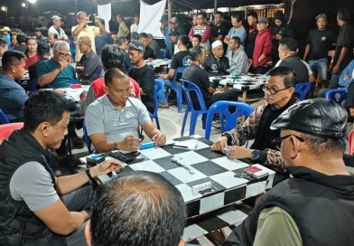 Wali Kota, Wakil Wali Kota, Kapolres dan Dandim Adu Strategi di Meja Domino Mantab