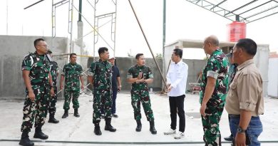 Progres Tertinggi di Batam! Pangdam XIX/Tuanku Tambusai Tinjau Pembangunan Koperasi Merah Putih di Tembesi Batam