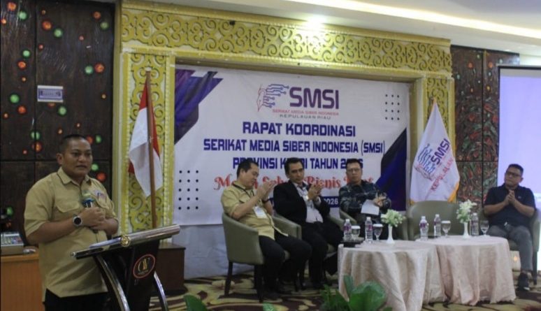 Rakor SMSI Kepri, Aneng: Jadi Momentum Perkuat Sinergi Media dan Pemerintah
