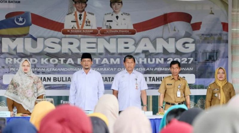 Dari Buliang untuk Batam, Aspirasi Warga Jadi Arah Pembangunan