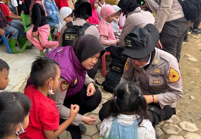Datang untuk Mengabdi, Hadir untuk Menyembuhkan: Trauma Healing Perdana Taruna Akpol dan SSDM Polri di Aceh Tamiang