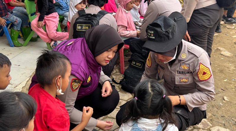 Datang untuk Mengabdi, Hadir untuk Menyembuhkan: Trauma Healing Perdana Taruna Akpol dan SSDM Polri di Aceh Tamiang