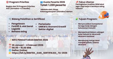 Ayo Dafyar Pelatihan Kerja dan Sertifikasi Kompetensi, Gratis