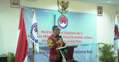 Wagub Nyanyang Haris Minta APVA Kepri Jaga Stabilitas Transaksi Valas di Wilayah Perbatasan