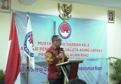 Wagub Nyanyang Haris Minta APVA Kepri Jaga Stabilitas Transaksi Valas di Wilayah Perbatasan