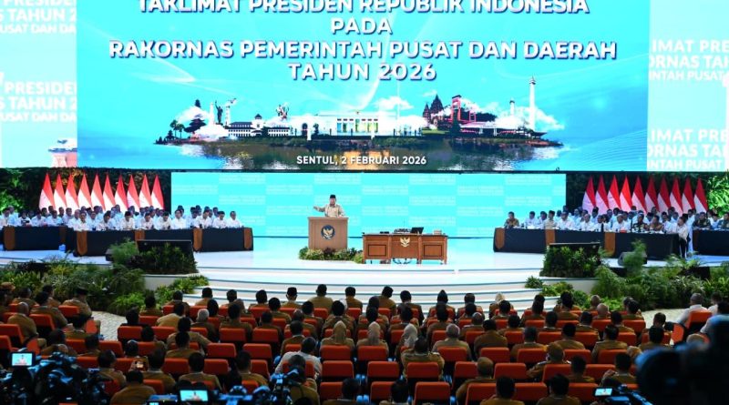 Panglima TNI Hadiri Rakornas 2026, Perkuat Sinergi Pusat dan Daerah Menuju Indonesia Emas