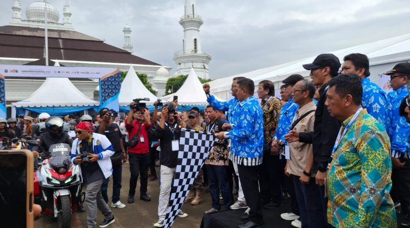 Gubernur Banten Lepas Tim Ekspedisi PWI Kepri, Touring Lintas 13 Negara Menuju Tanah Suci Sempena HPN 2026