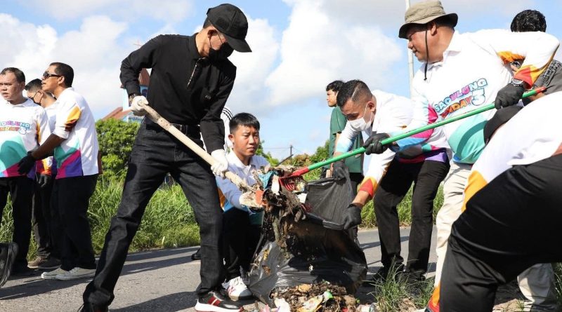 Amsakar-Li Claudia Bersama Forkopimda Batam Canangkan Gema Batam ASRI, Gerakan Bersama Menuju Kota Bersih dan Nyaman