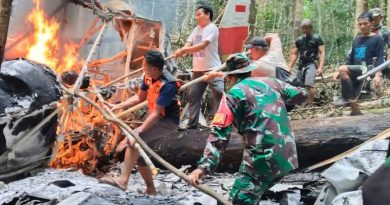TNI Temukan dan Evakuasi Kecelakaan Pesawat Pelita Air di Pegunungan Krayan Timur, Kalimantan Utara