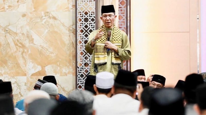 Safari Ramadan Perdana Tahun Kedua, Amsakar Achmad Serukan Ibadah Berkualitas dan Kepedulian Sosial