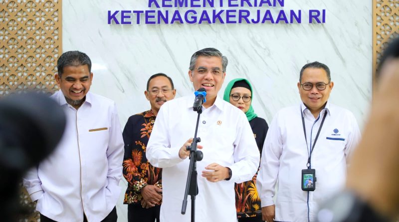 Kado Bulan K3, Menaker Gratiskan Pembinaan Ahli K3 Umum