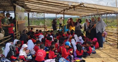 Belajar Bertani Sejak Dini, TK Negeri Pembina 2 Tanjungpinang Kunjungi Kebun Semangka di Dompak