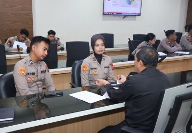 Puslitbang Polri Dalami Kesiapan Almatsus Dalmas dan Perkuat Peran Ketahanan Pangan di Polda Kepri